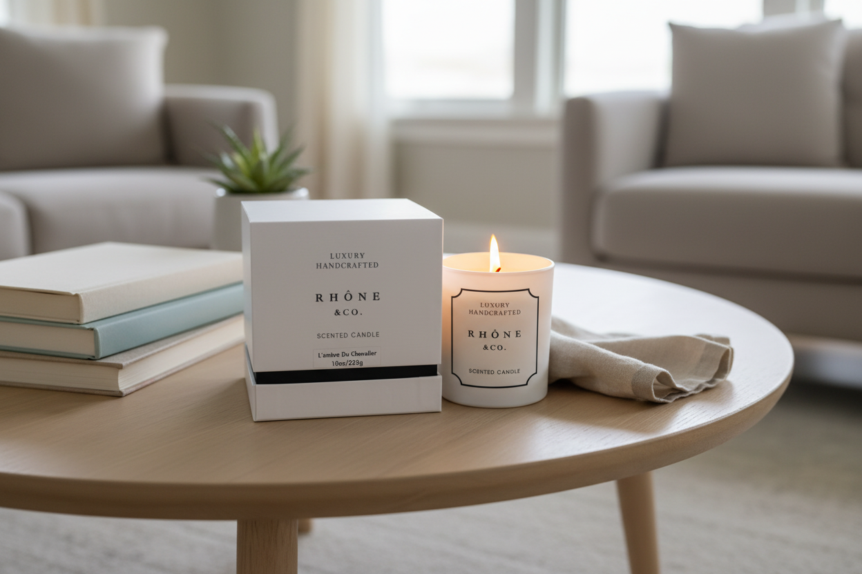 L'AMBRE DU CHEVALIER- HANDCRAFTED SCENTED CANDLE