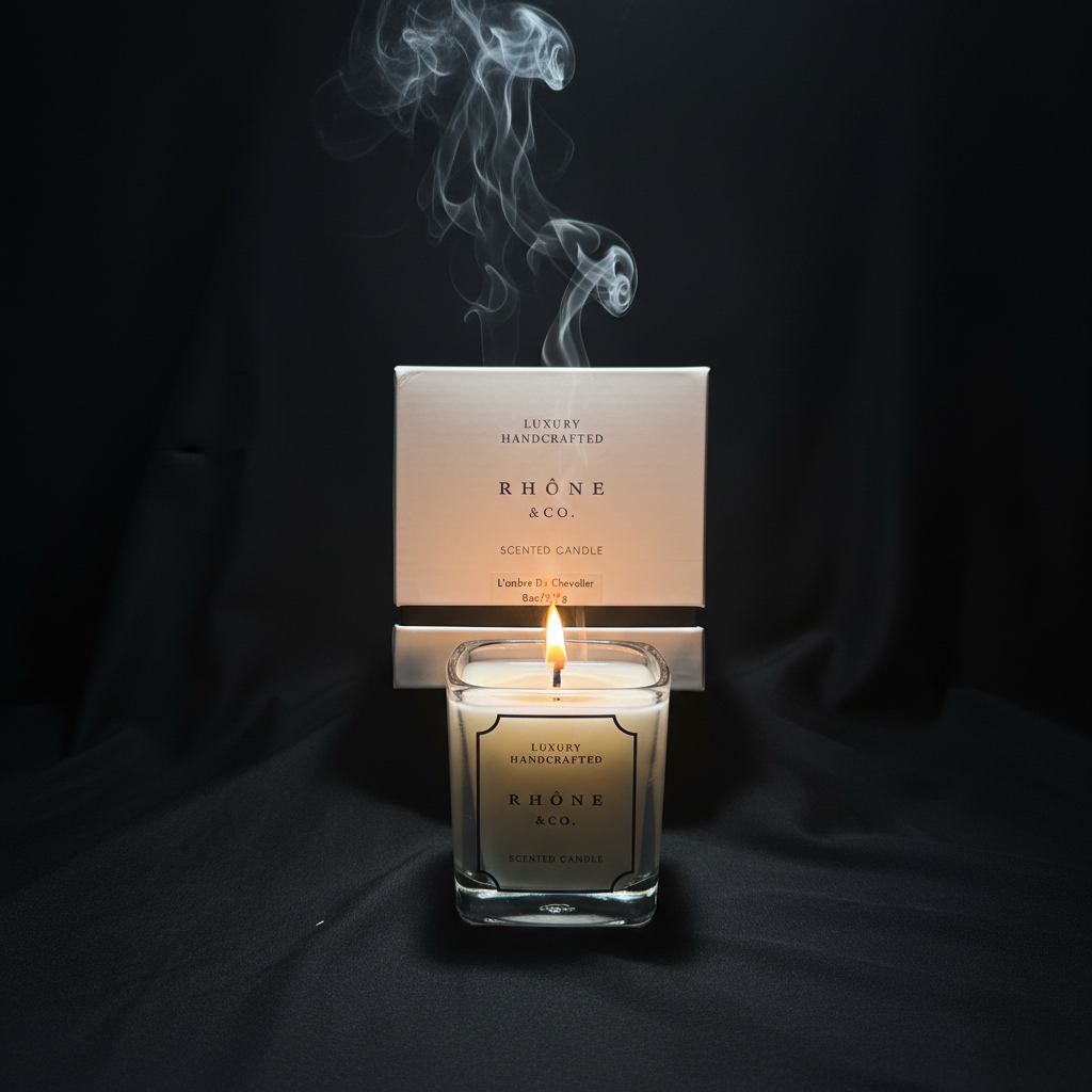 L'AMBRE DU CHEVALIER -LUXURY HANDCRAFTED SCENTED CANDLE